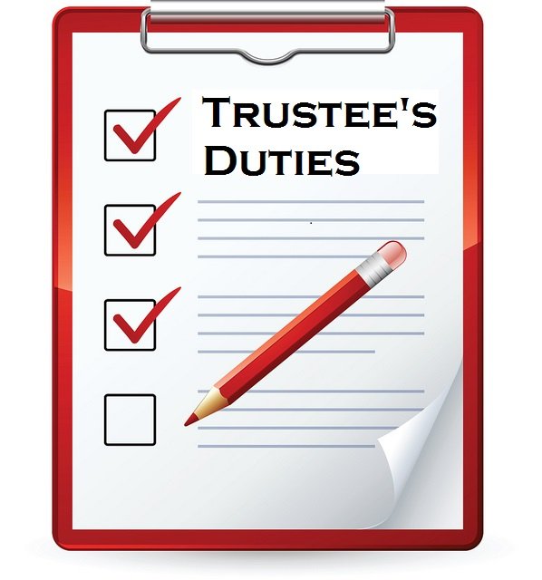 Trustee's Duties checklist outline for Cleveland, Ohio and Akron, Ohio trust attorney